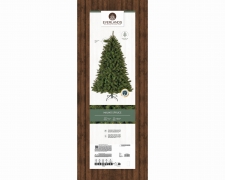KI-000853 Malm&ouml; artificial hinged christams tree green D136cm H210cm 