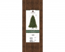 KI-000855 Sapin Malm&ouml; artificiel vert givr&eacute; D175cm H300cm