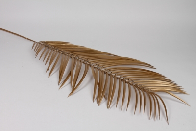 KI-000865 Branche de palmier artificiel or H120cm