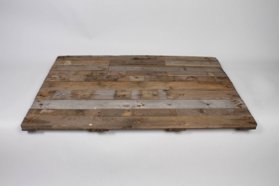 M3-000004 Panneau en bois recycl� marron 120 x 80cm