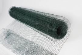 MG-000185 Wire mesh roll decoration green 100cm x 10m