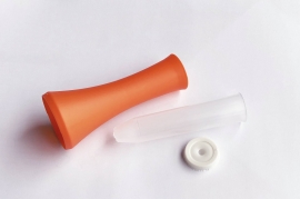 MU00NP Pack of 50 plastic vases for lily of the valley