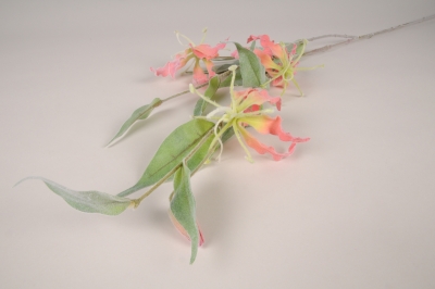 n119di Gloriosa artificiel rose H100cm