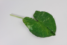 n186di Alocasia artificiel vert H55cm