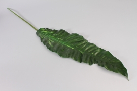 n189di Feuille d'Anthurium artficiel vert H138cm