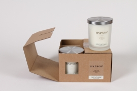 NG-000043 Box of 4 scented candle LAIT DE FIGUE