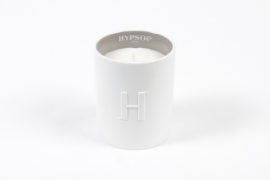 NG-000170 Bougie en c&eacute;ramique blanche parfum&eacute;e air 240g