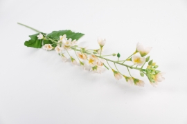 NN-000486 White artificial Brassica H70cm