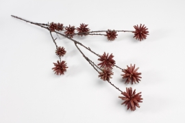 NN-000492 Burgundy artificial camptotheca acuminata H117cm