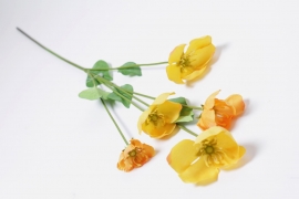 NN-000522 Yellow artificial melastoma H76cm