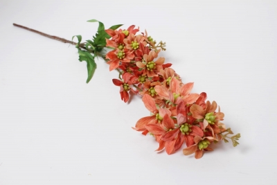 NN-000526 Fleur artificielle orange H70cm