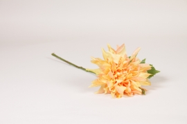 NN-000545 Dahlia artificiel orange H40cm