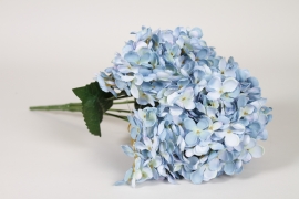 NN-000569 Artificial blue hydrangea bouquet H47cm