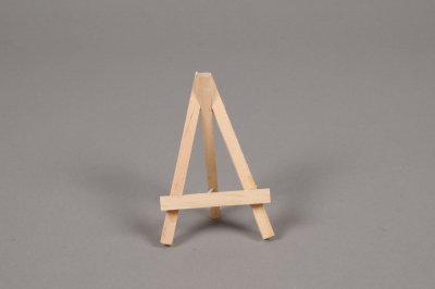 A013D0 Paquet de 12 chevalets en bois H9cm