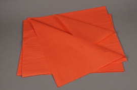 A139QX Paquet de 480 feuilles papier de soie orange 50x75cm
