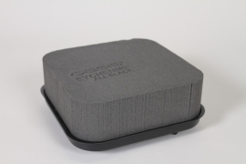 QV-000112 Carr&eacute; mousse florale 20x20cm