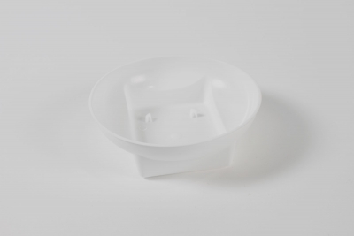 QV-000350 Paquet 25 coupes en plastique blanc D16cm