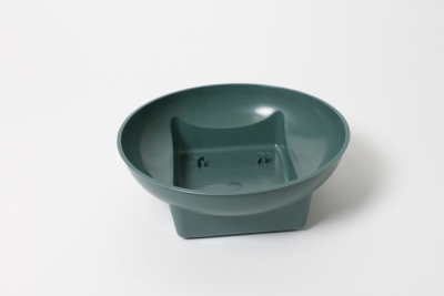 QV-000351 Paquet de 25 coupes en plastique vert D15cm