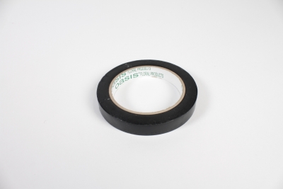 QV-000353 Paquet de 6 rubans adh�sifs noir 15mm x 33m