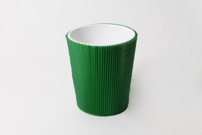 QX-000073 Paquet de 100 manchettes vert fonc� H12.5cm