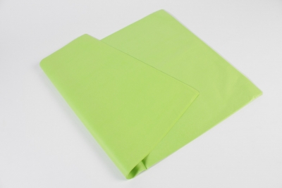 QX-000155 Paquet de 240 feuilles papier de soie vert clair 50x75cm