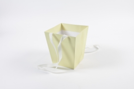 QX-000221 Paquet 10 sacs plastifiés crème médium 16.5x12.5cm H18cm