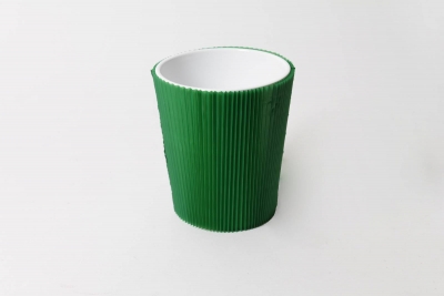 QX-000273 Paquet de 100 manchettes vert fonc� H10.5cm