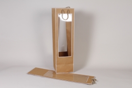 QX-000489 Paquet de 10 sacs porte orchidée naturel L20cm H70cm