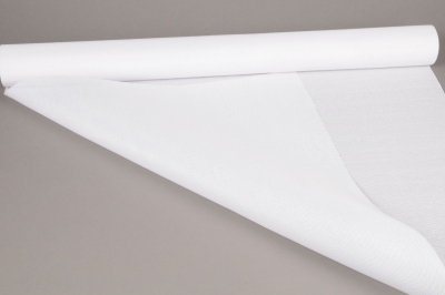 A517UN Roll of white fabric linen 70cm x 4.5m