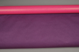 A611R7 Rouleau de papier recyclé fuchsia / violet 80cm x 50m
