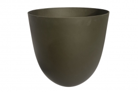 RR-000016 Olive polystone pot D72cm H72cm