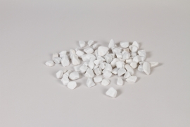RZ-000009 Sac 20kg de galets blanc pur 12/18mm