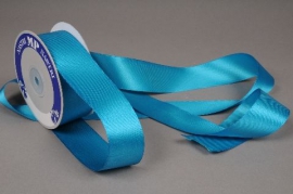 A111UN Satin ribbon blue 40mm x 25m