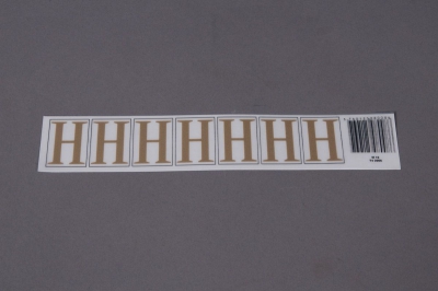 A009K4 Set of 50 letters H 33mm