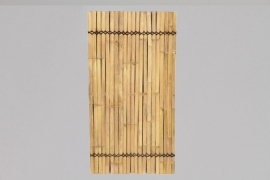 SF-000010 Panneau en lattes de bambou naturel 90x180cm