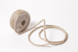 UN-000791 Rouleau de corde de jute naturel 8mm x 10m	