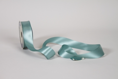 UN-000827 Ruban de satin bleu turquoise 40mm x 25m