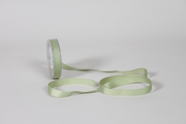 UN-000843 Ruban gros grain vert celadon 15mm x 20m
