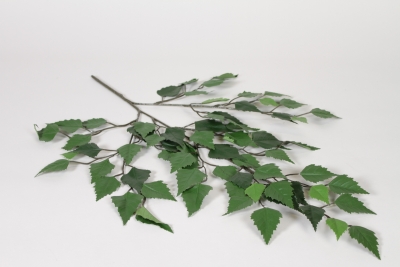 VB-000187 Artificial green birch branch fire-retardant treated H70cm