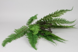 VB-000198 Piquet de foug&egrave;re artificiel vert H59cm