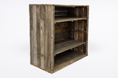 WT-000008 Raw reclaimed pallet wood unit 120x60cm H120cm