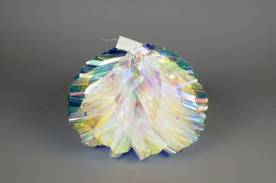 X001B9 Set de 2 boules iridescentes D30cm