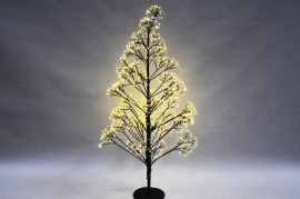 X001D4 Sapin lumineux 1500 LED blanc chaud H150cm