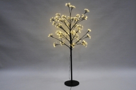 X004D4 Black tree 1120 LED white warm H150cm