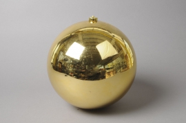 X004ZY Shinny gold plastic ball D20cm