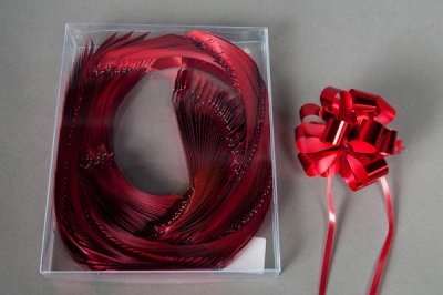 X008ZR Box of 30 red automatic knots 19mm 