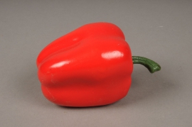 x013jp Red artificial pepper D7cm