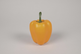 x014jp yellow orange artificial pepper D7cm
