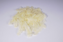 x016lw Box of cream turkey feathers 45g