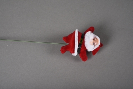 X025Y8 Set of 12 pics Santa Claus D5cm H20cm